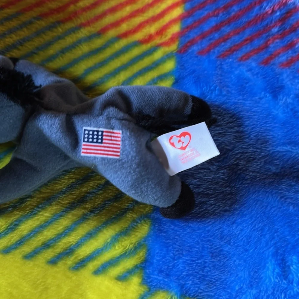 Ty Lefty the Donkey Teenie Beanie Baby